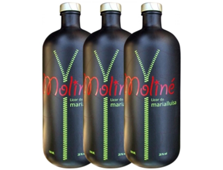 Digestivo MOLINE RATAFIA Moline Ratafia Licor De Marialluïsa Moliné (0.7 L - 3 unidades)