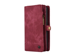 Capa LAXISCREED Samsung S9 Rosa Cartão Zíper