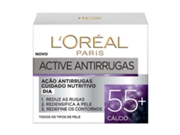 Creme de Dia Active Antirrugas 55+ L'ORÉAL PARIS 