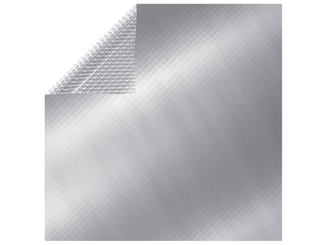 Vidaxl Cobertura Retangular Para Piscina 1000x600 Cm Pe Prateado