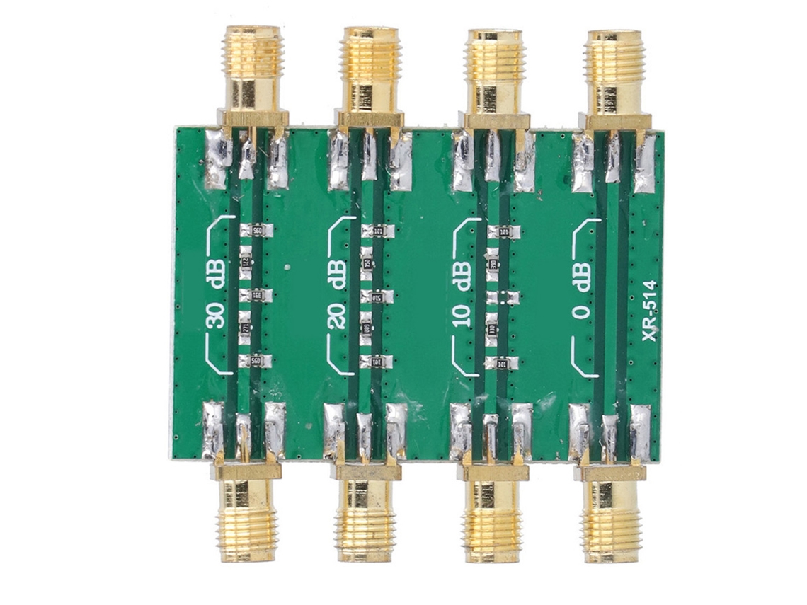 Módulo atenuador RF digital ajuste sinal resistência buffer leitura direta componentes eletrônicos | S/MARCA