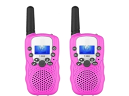 Walkie Talkies Infantis Com Alcance De 3 Km, Walkie Talkie Portátil Para Crianças. Brilvibera