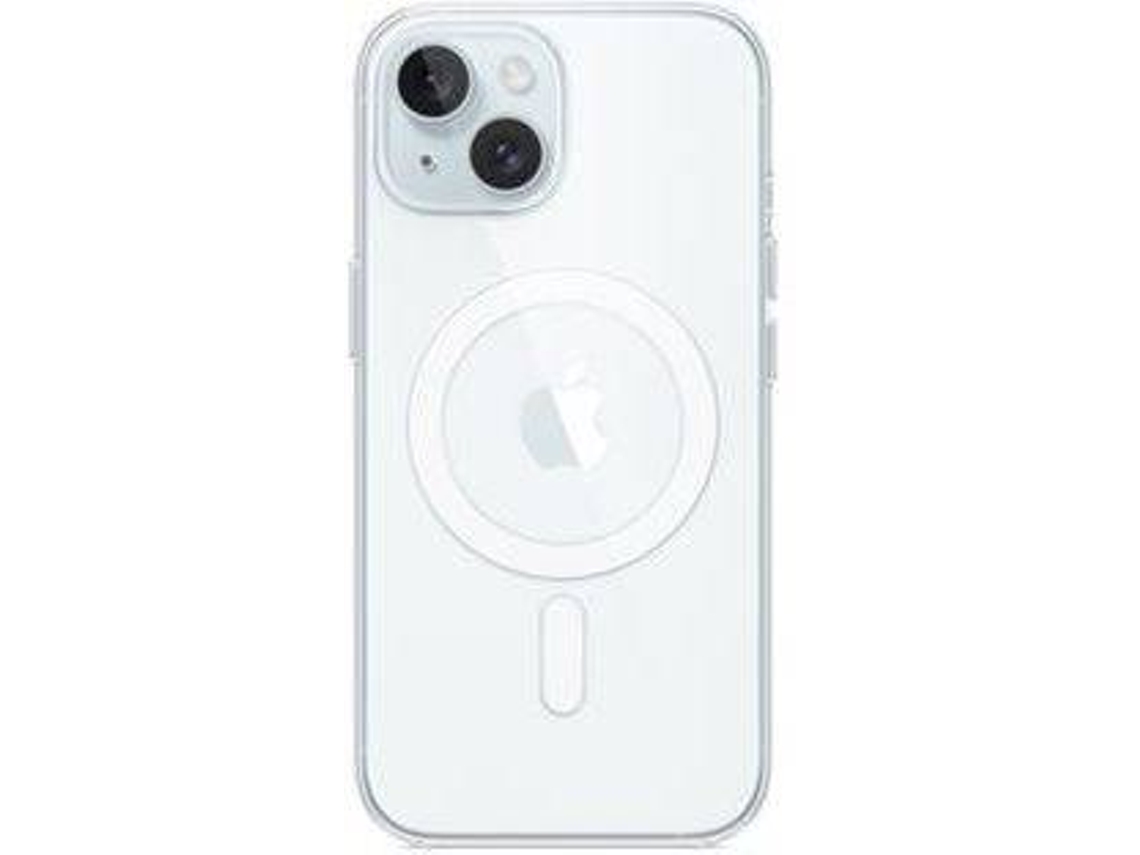 Capa APPLE iPhone 15 Clear Case com MagSafe (Transparente)