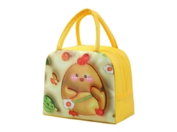 Lancheira Kawaii, Portátil, Isolante, Elegante e Resistente a Manchas, Ideal para Escola, Aquaforge