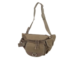Bolsa de Pesca Portátil Poliéster Ajustável Khaki