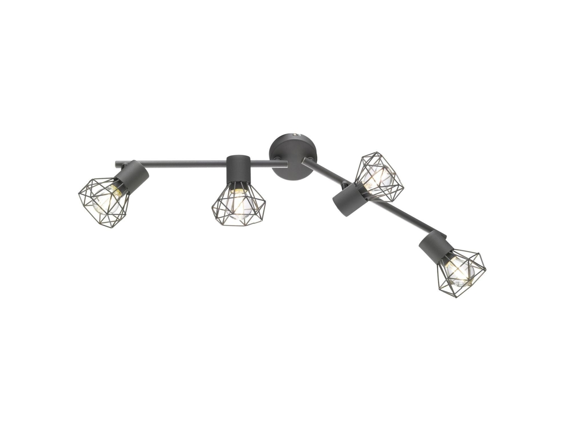 Trilhos de Iluminação Corriam Cinza