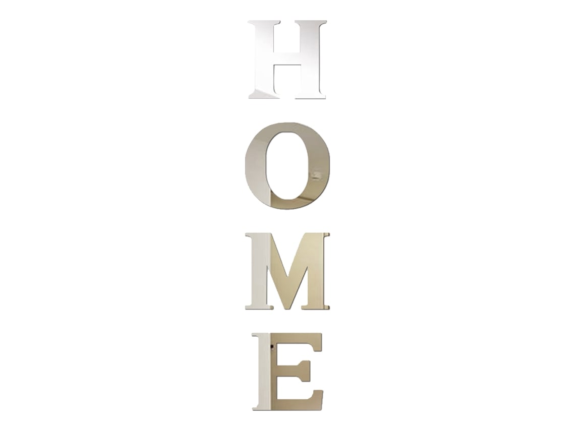 Adesivo De Parede Espelho Home 3d Em Estereoscopia