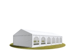 Tenda para Festas 6x12 M, PVC 750, com Base Reforçada, à Prova de Fogo, Porta-Ferramentas Branca