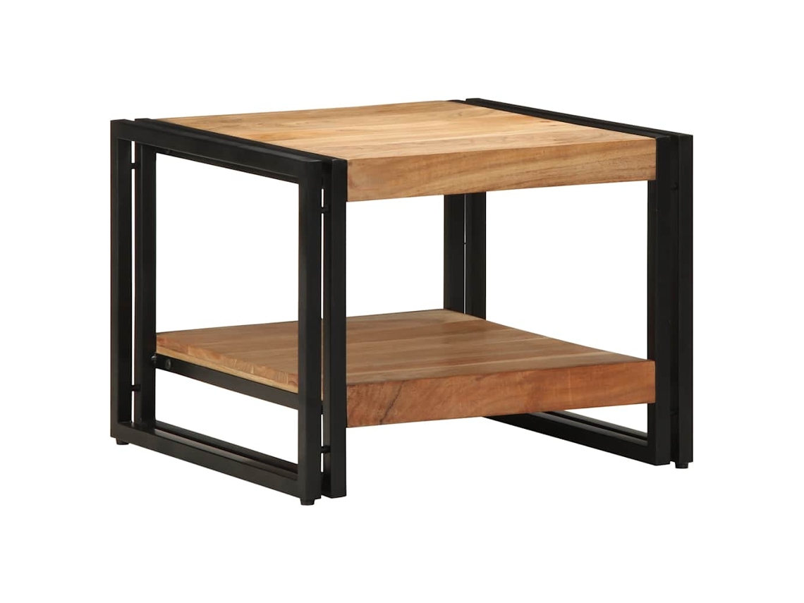 Vidaxl Mesa De Centro 50x50x38 Cm Madeira De Acácia Maciça