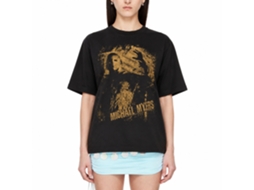Rockinstone Halloween Vintage Myers Black Adult T-shirt Size:m