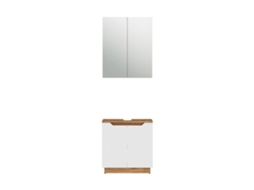 Conjunto de Mobiliário para Casa de Banho VICCO 2 Peças com Armário e Espelho