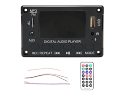 Placa de amplificador de potência Bluetooth 2x40W, decodificação MP3 EOOCOO
