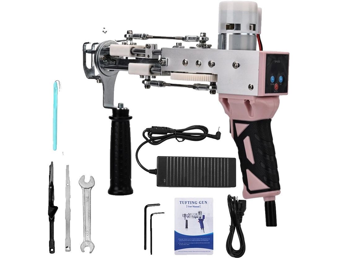 Pistola De Tufting Elã©trica, Tece Rã¡pido, Capacidade De Dupla Altura, Preto Oem