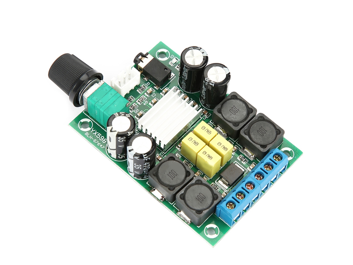 Laxiscreed Amplificador De Áudio Digital Tpa3116d2 50w Para Som Estéreo 4.5-27vdc