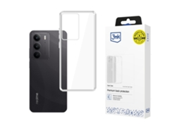 Capa 3mk Clear Para Realme C75 Com Proteção Anti-riscos Transparente