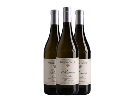 Vinho branco PODERI COLLA Colla Ranera Riesling Langhe (0.75 L - 3 Unidades)