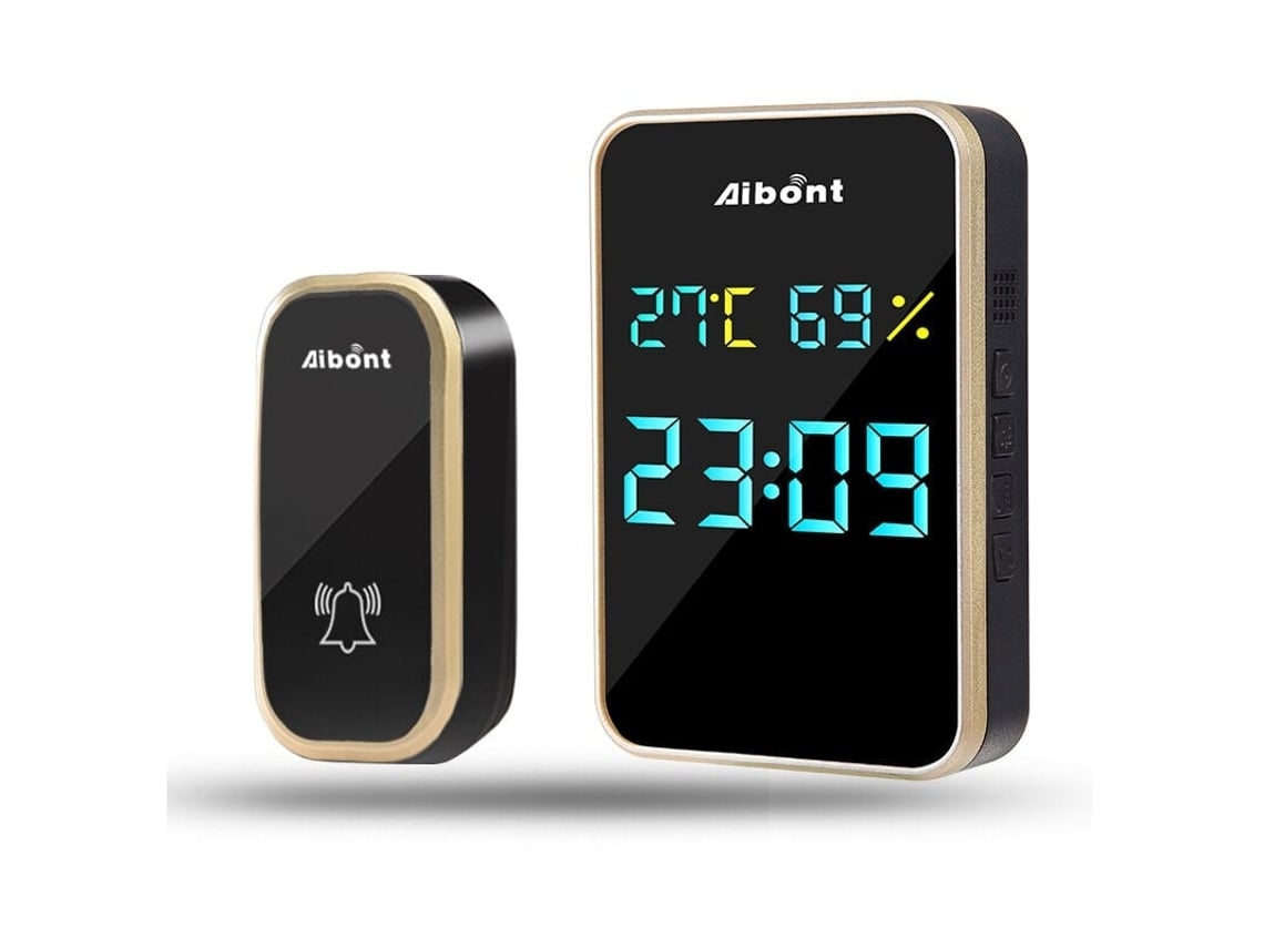 Campainha Sem Fio Automática À Prova Dágua para Uso Externo, Sem Necessidade de Dispositivo. Brilvibera wer