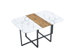 Mesa de Jantar com Arrumação e Design em Mármore NOVELA