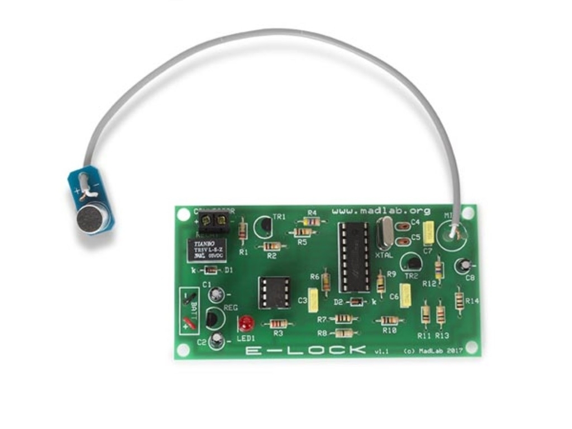 Kit eletrônico Madlab E lock BRILVIBERA