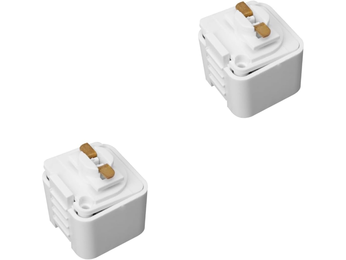 Peças De Conector De Trilho De Iluminação Led Para Fitas De Led, Acessórios Para Iluminação De Trilho, Cabeçote De Trilho De 2 Fios. Gokoco