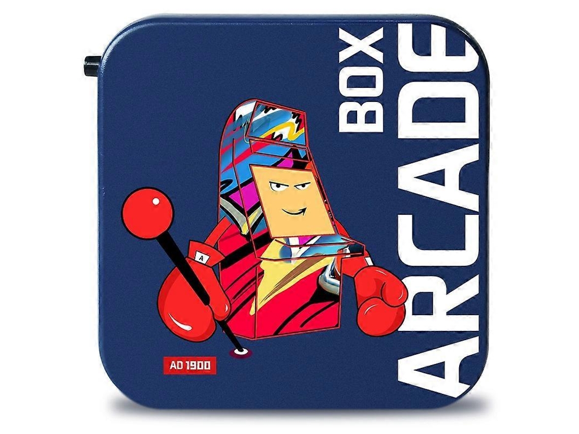 Arcade Box 128g 40000 Jogos 3d Video Game Stick Controle Duplo Com Fio Console De Jogo Retrô Ly Ebike