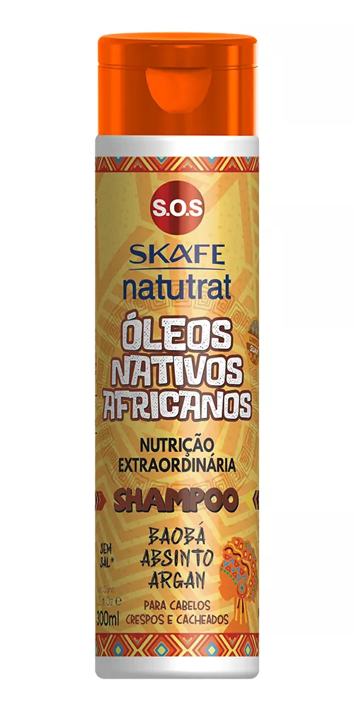 Champô Natutrat S.O.S. Óleos Nativos Africanos 300Ml KERAFORM