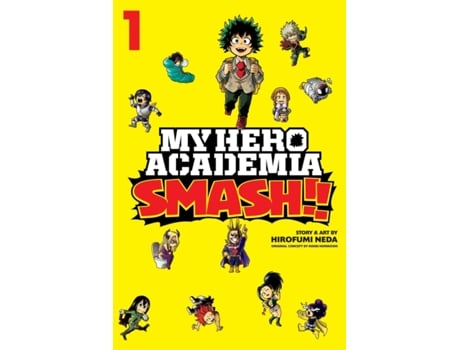 Livro my hero academia: smash!!, vol. 1 de hirofumi neda (inglês)