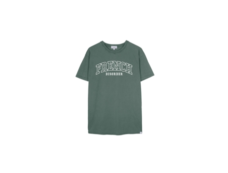 T-shirt para Homem FRENCH DISORDER (XL - Algodão - Verde)