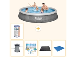 Bestway Piscina Bestway Fast Set Redonda - 396x84 Cm - 6-peças S22029