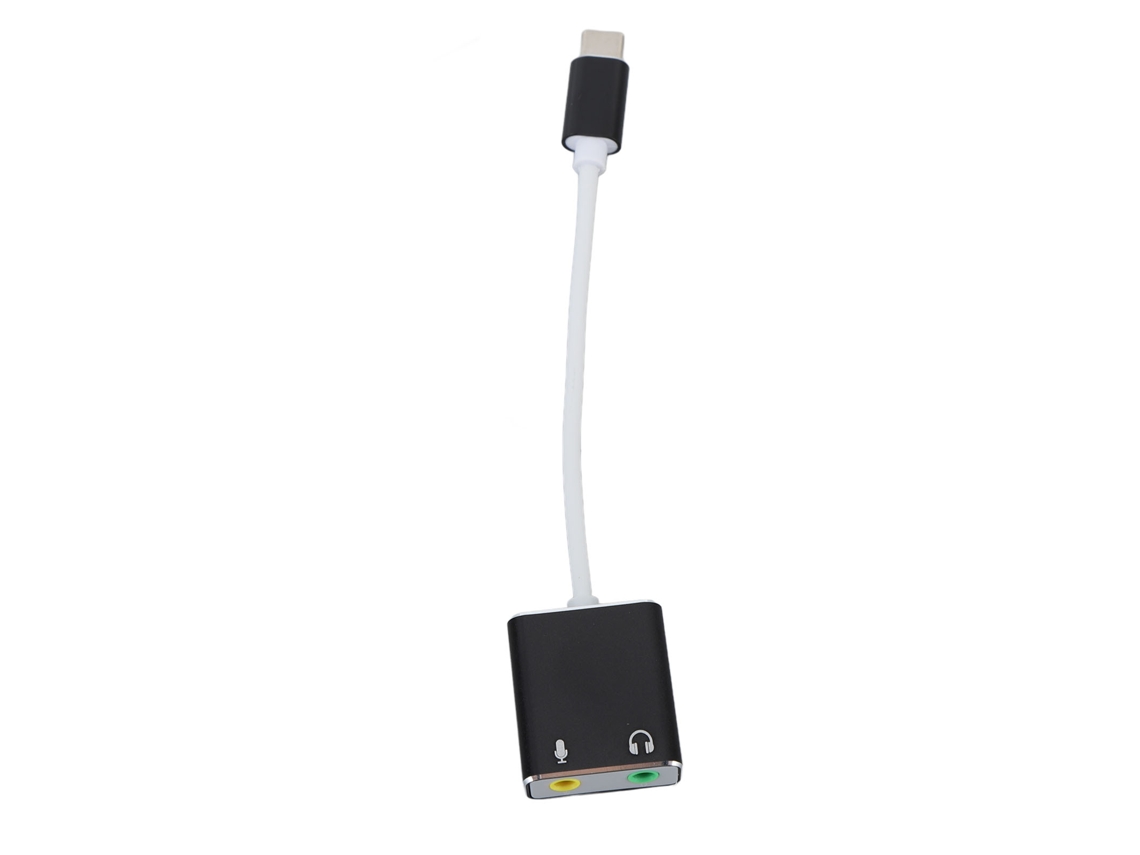 Urbannova-adaptador De Microfone Usb C Cartão De Som 7.1 Com Material Alumínio Plástico