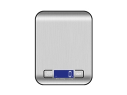 Balança De Cozinha Digital 5 Kg Com Colher Medidora, Display Lcd Aço Inoxidável, Multifuncional Para Cozimento E Culinária Acessórios Doméstica