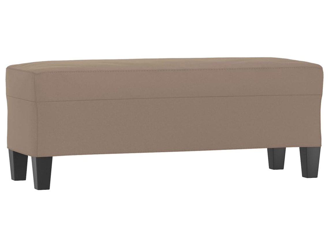 Bench, Benches Vidaxl Cinzento-acastanhado Microfibra (100 X 35 X 41 Cm)