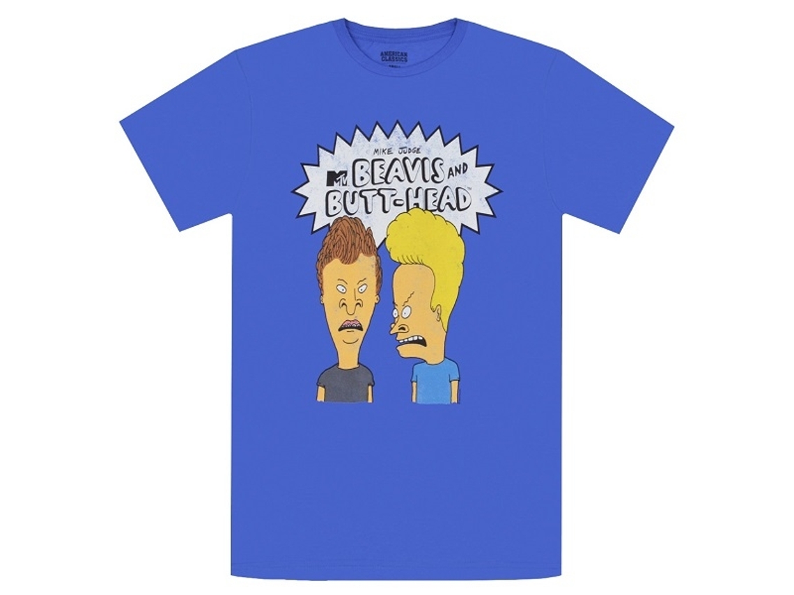 Beavis And Butt-head The Boy And Logo T-shirt Classic Unisex Adults Size:xl