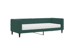 Daybed With Mattress, Daybeds With Mattresses Vidaxl Verde Veludo (80 X 200 Cm)