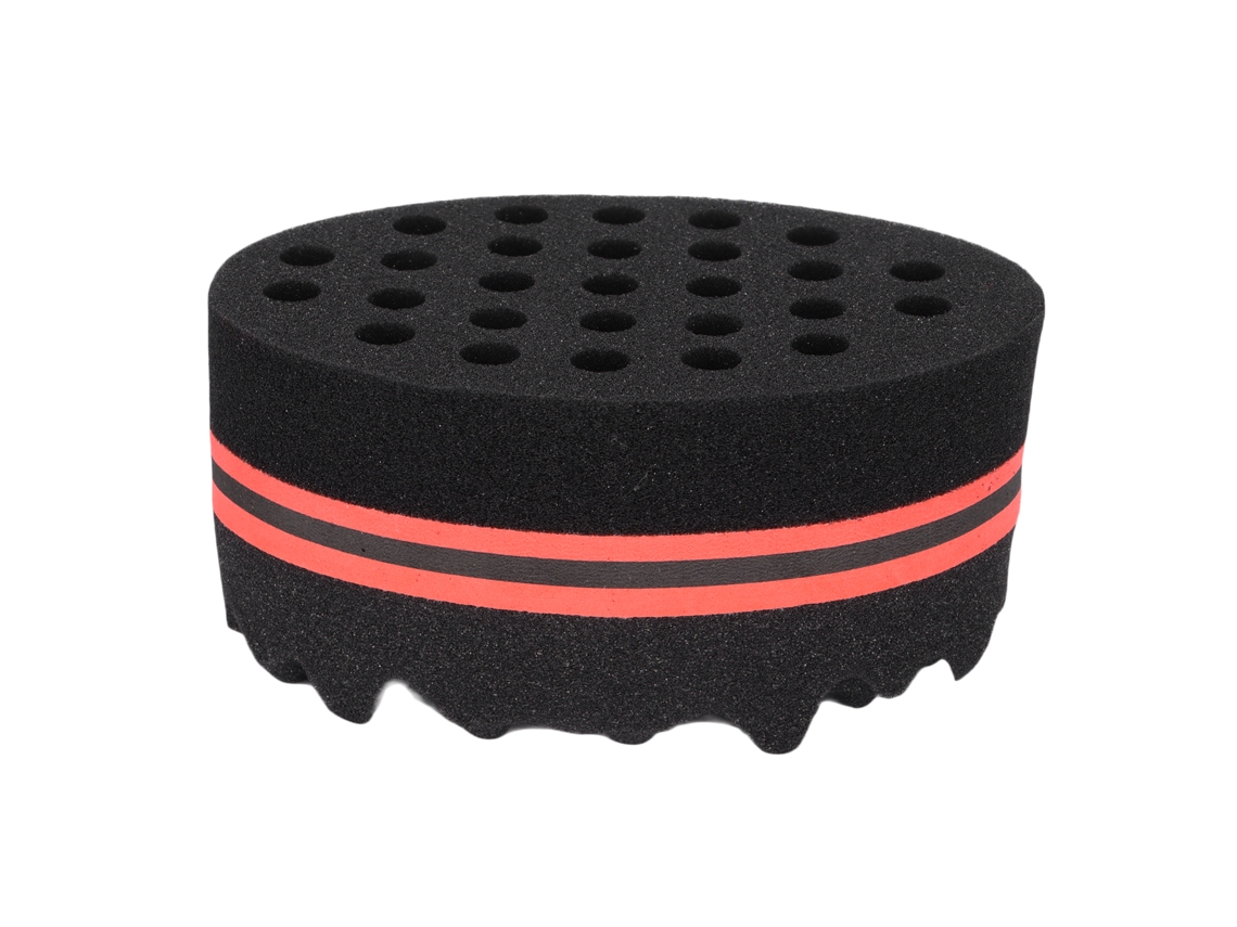 Esponja De Cabelo Com Grandes Buracos Para Dreads Locking Afro Coil Pente Ferramenta De Cuidado Para Homens Mulheres Cachos