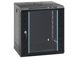 Vidaxl Armário De Rede Com Armazenamento Preto 53 X 45 X 60 Cm Aço
