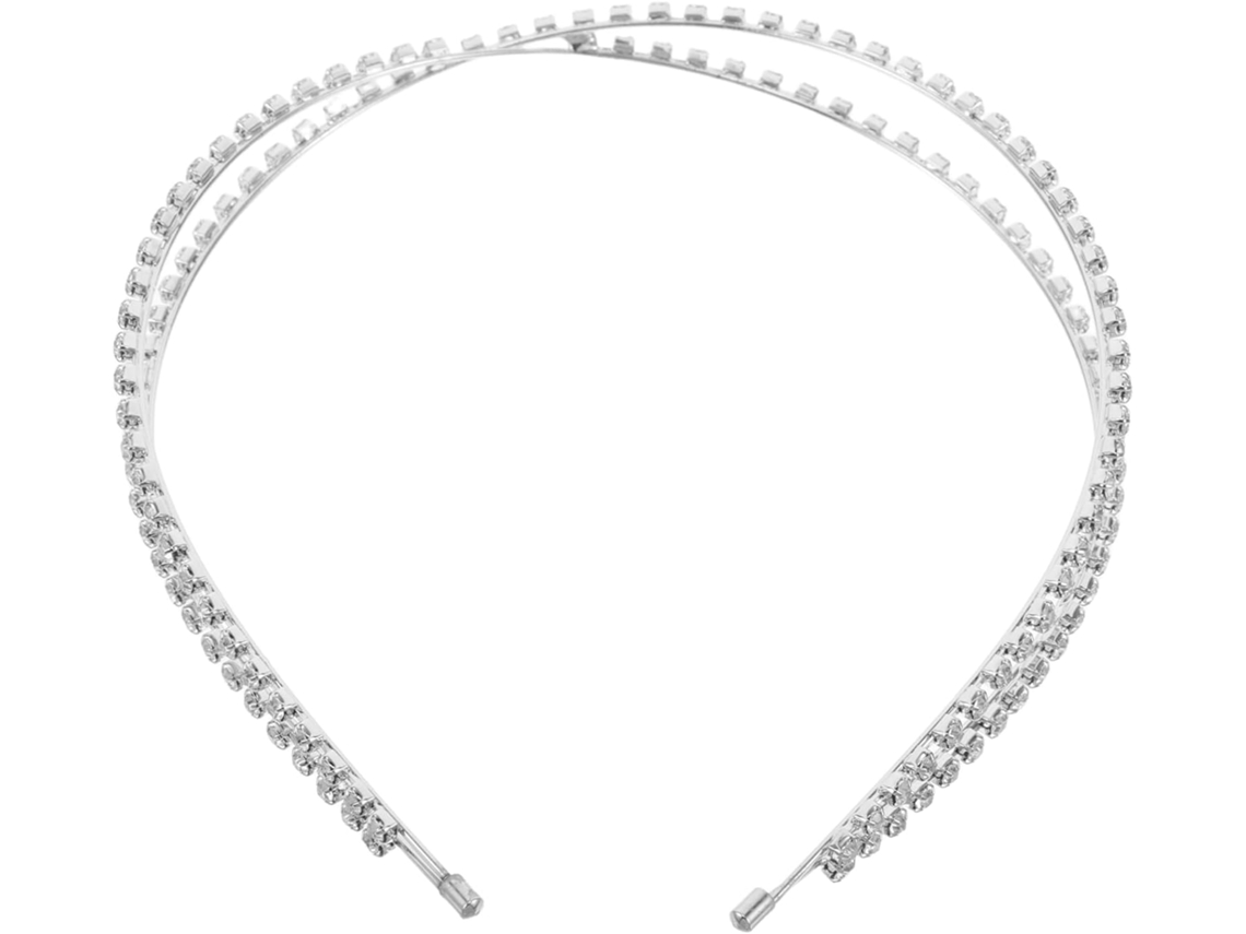Tiara de casamento com strass, tiara de cristal, acessórios de cabelo para noivas, design de joias
