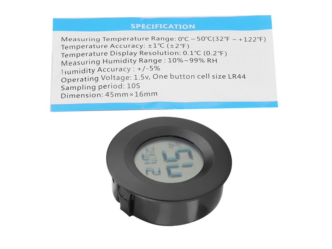 Termômetro Digital Mini Lcd LAXISCREED para Réptil