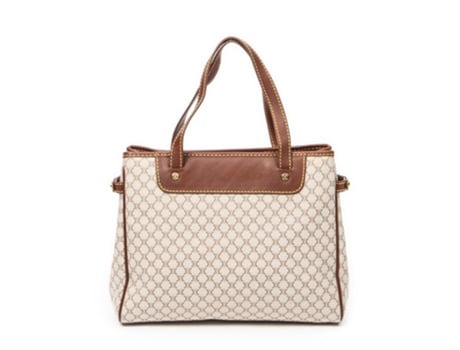 Mala De Mão De Mulher Celine Beige Brown Small Zip Tecido Bege (tamanho Único)