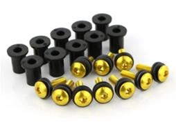 Kit de Parafusos para Brisa e Defletor Vento Acessórios Motocicletas Motocicleta S1000rr S1000r S1000xr Hp4