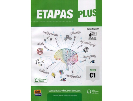 Livro Etapas Plus C1. Proyectos, Textos Y Competencias. Libro Del Alumn de VVAA (Espanhol)