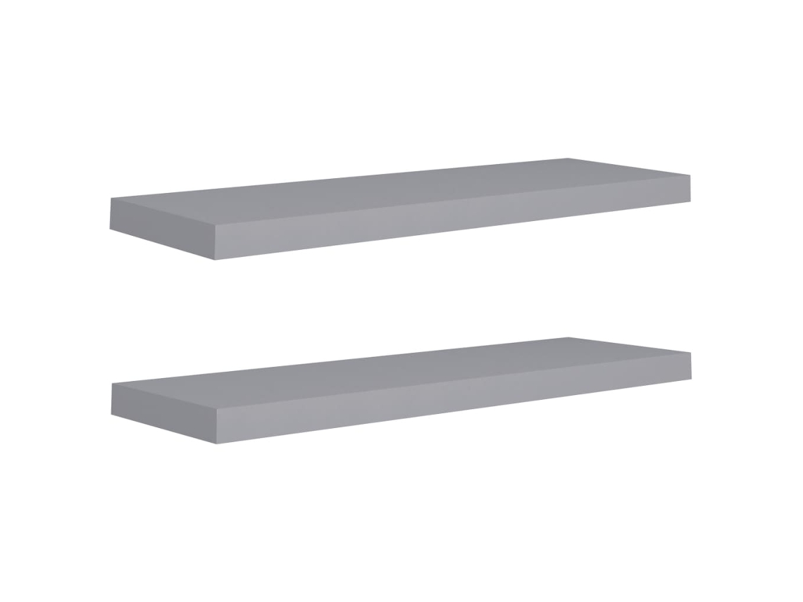 Wall Shelf, Wall Shelves Vidaxl Cinzeto Mdf (80 X 23.5 X 3.8 Cm)