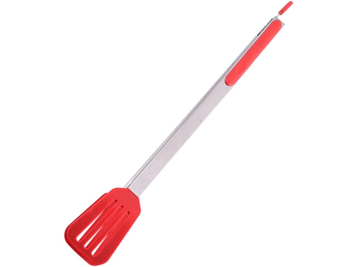 Pinça De Silicone Vanzack Para Churrasco Com Cabo Antiderrapante E Resistente Ao Calor, Ideal Para Bifes, Costeletas De