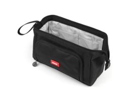 Estojo para Lápis, Grande, Resistente, com Zíper, Organizador, Preto AQUAFORGE