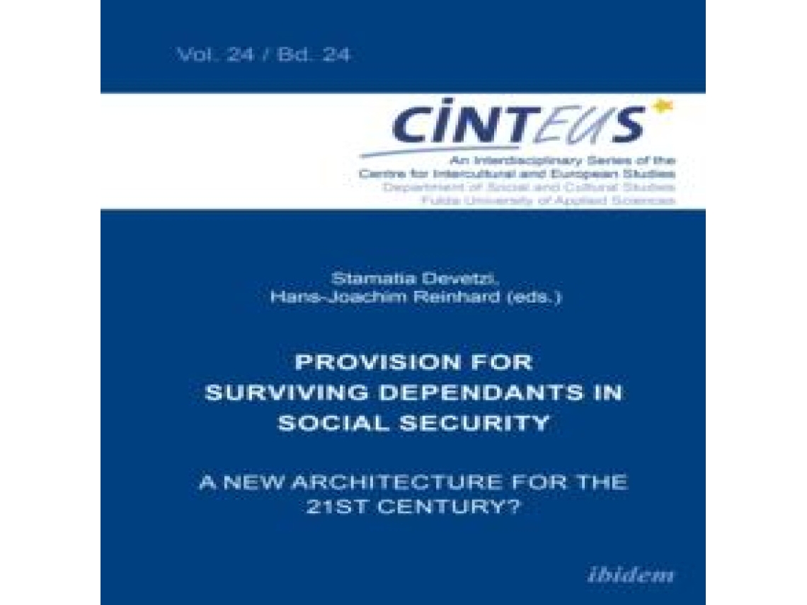 Livro Provision for Surviving Dependants in Social Security de ibidem-Verlag Jessica Haunschild u Christian Schon (Inglês)