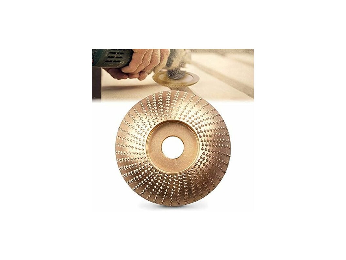 Disco De Polimento Para Esmerilhadeira, 85 Mm, 10 Mm, Para Madeira