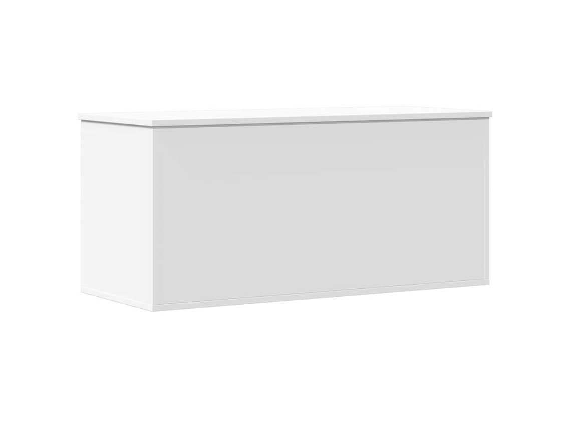 Storage Box, Storage Boxes Vidaxl Branco Madeira Processada (100 X 42 X 46 Cm)