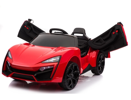 Carro Elétrico para Crianças KIJANA Spider Vermelho 3-6 Anos