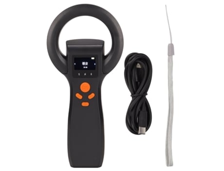Leitor De Etiquetas Portátil Sem Fio Design Compacto Scanner De Microchip Para Animais Em Pecuária E Uso Doméstico Vvjijilly