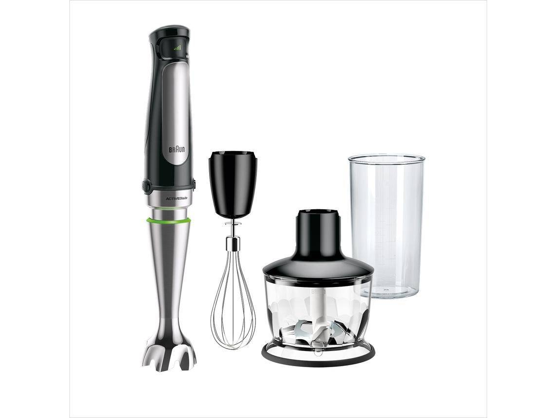 Varinha Mágica + Acessórios BRAUN MQ7035X MultiQuick 7 (1000 w - Preto)